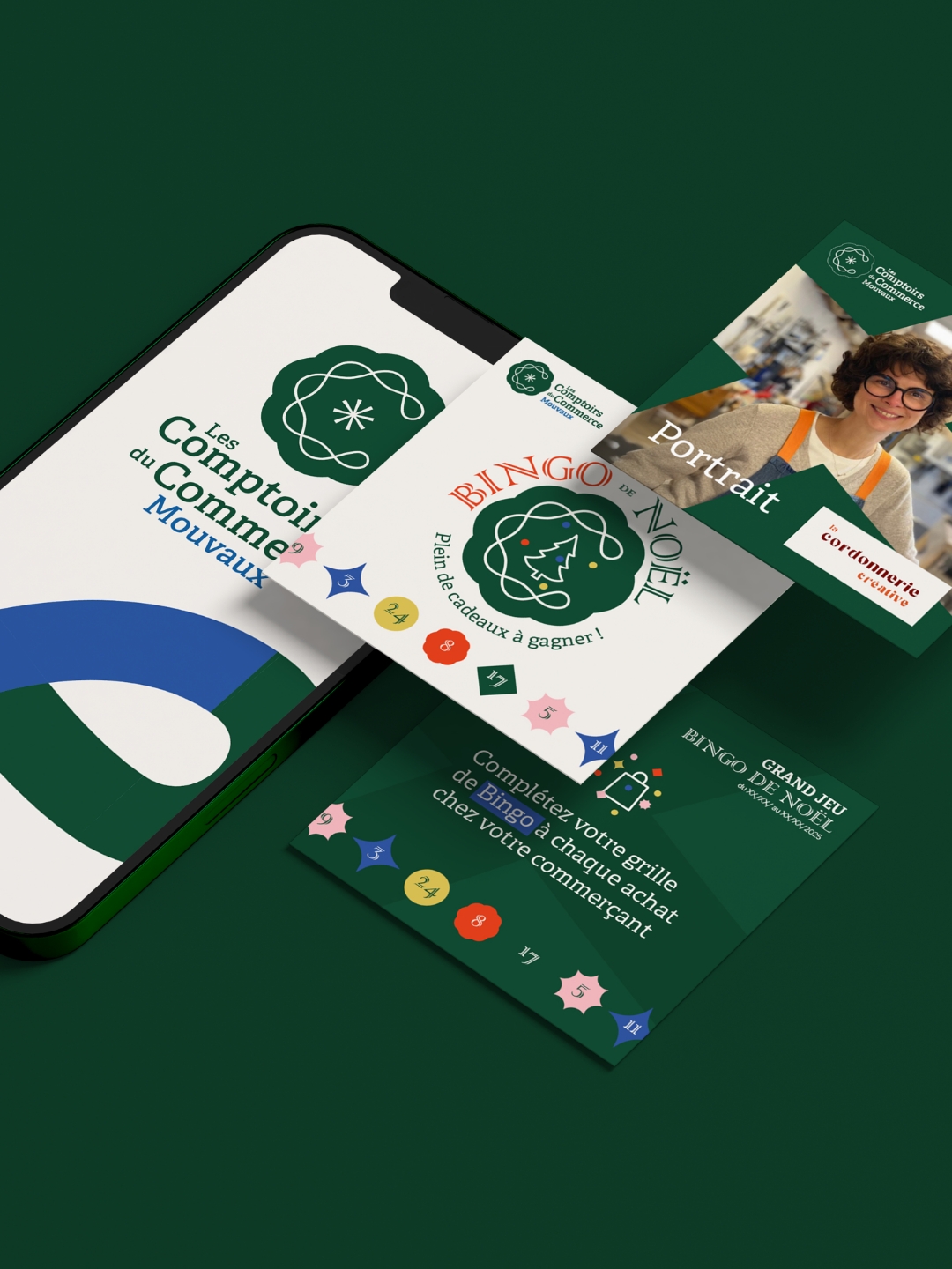 Design graphique de posts pour les réseaux sociaux