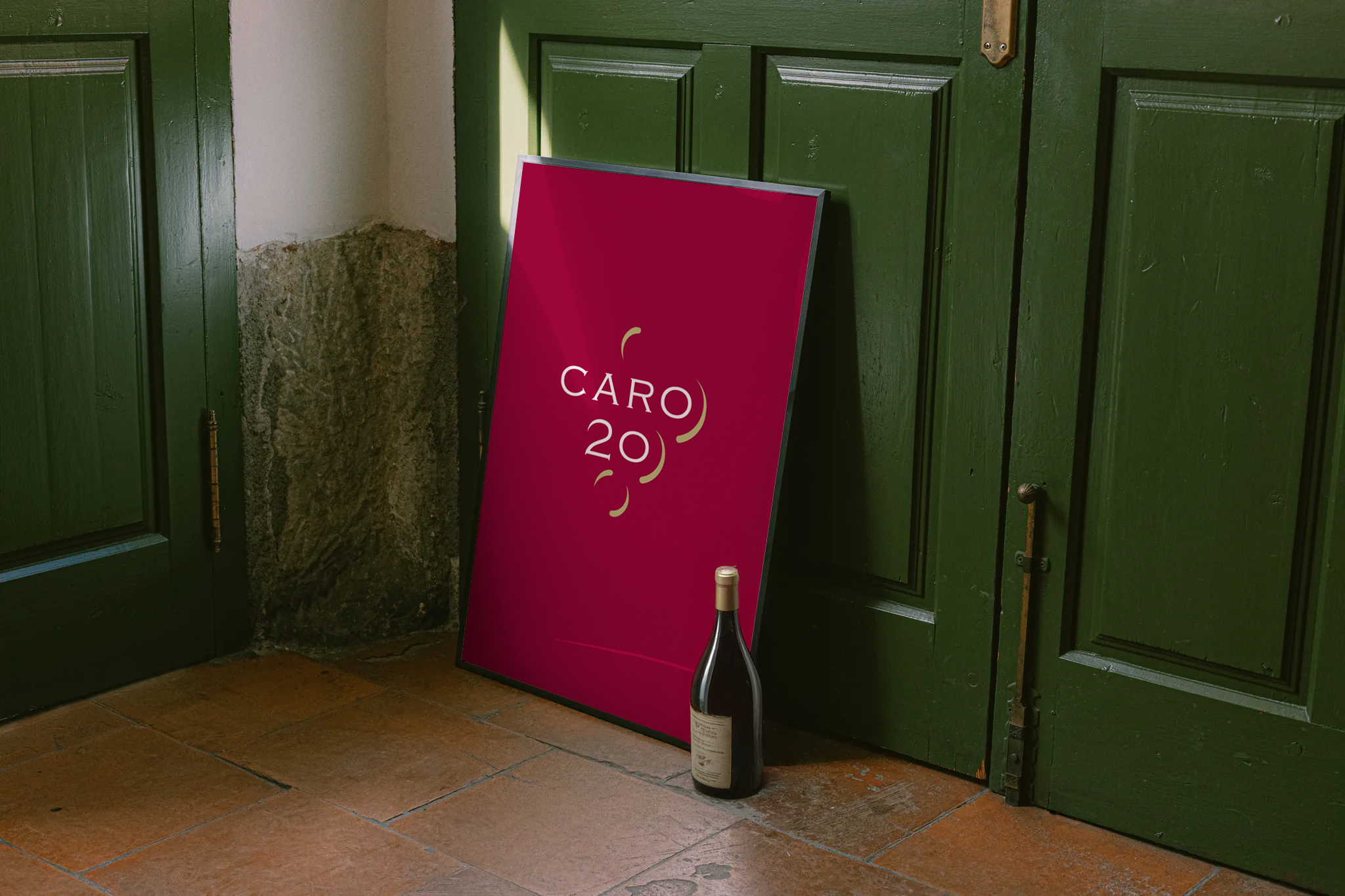 Affiche négociante vins