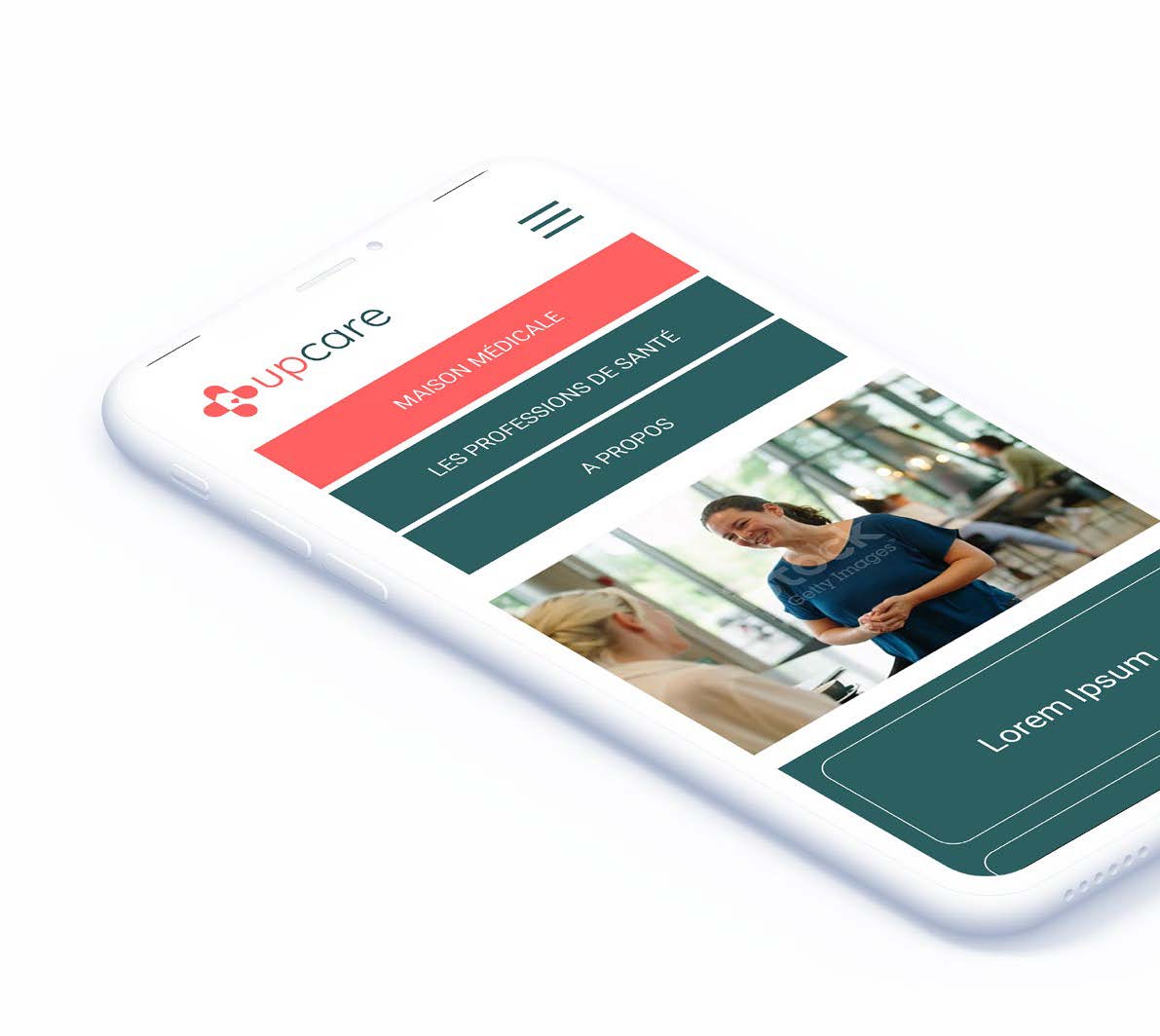 charte graphique pour site internet de maison médicale