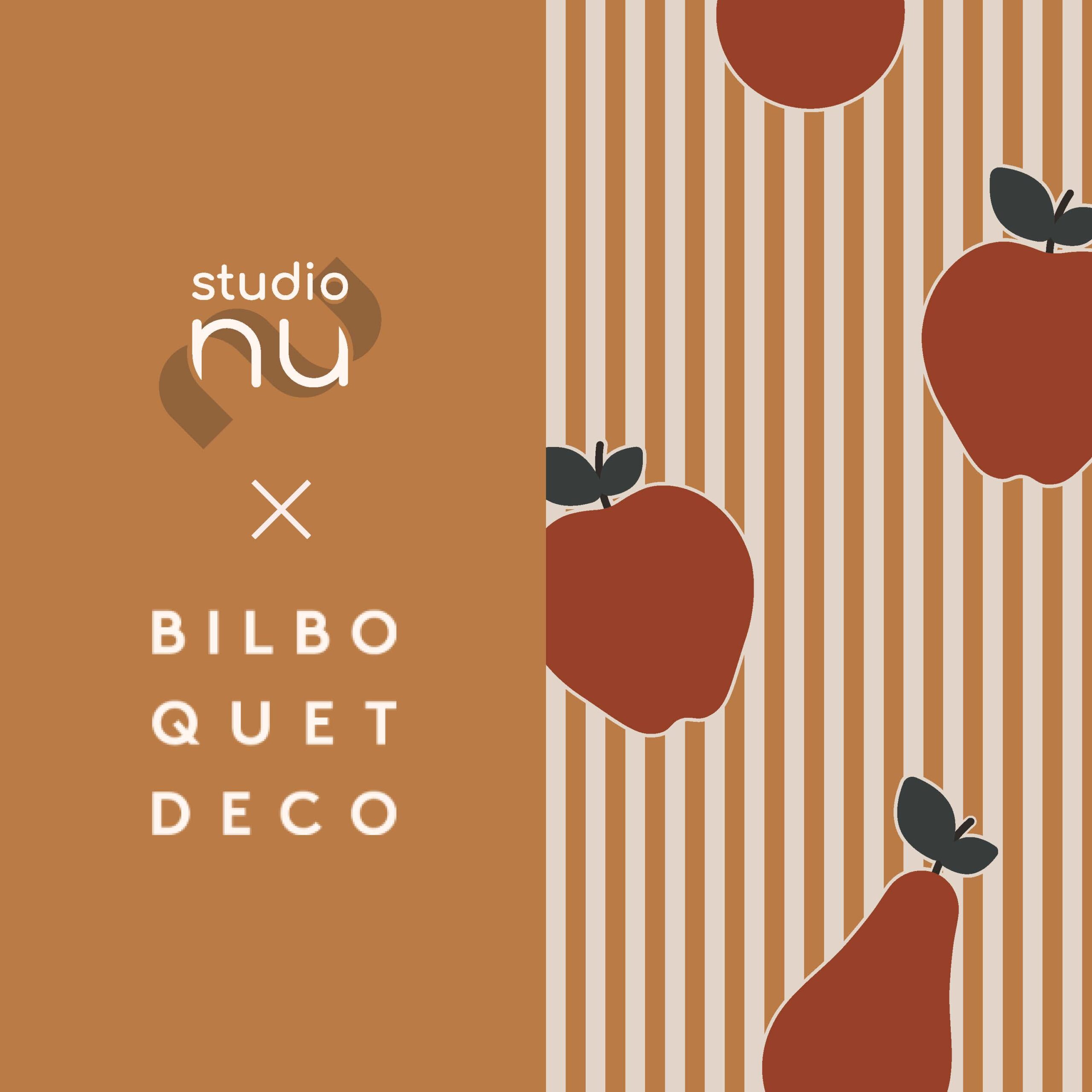 Collaboration Bilboquet Déco x Studio Tout Nu, Design graphique papier peint