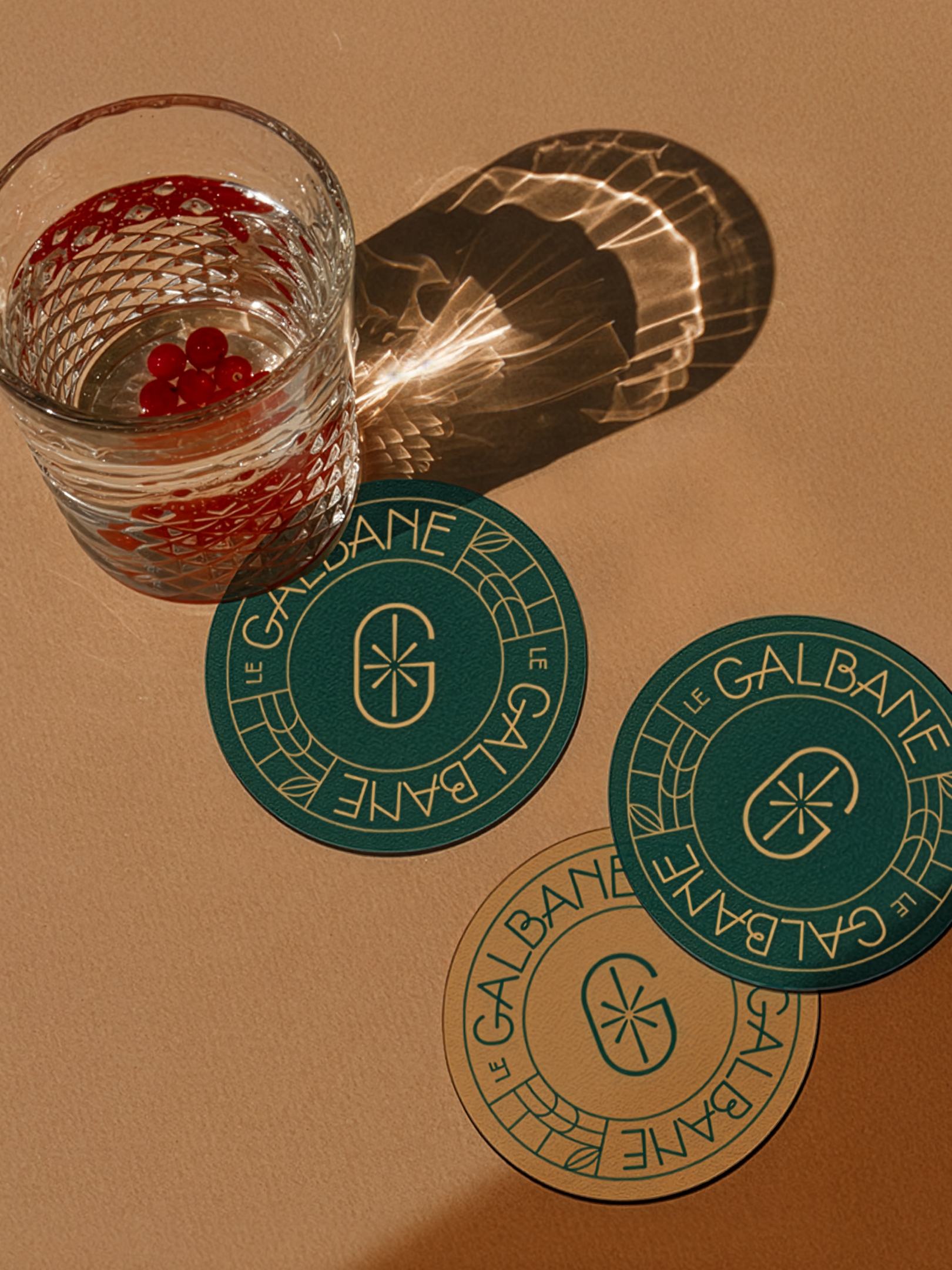 Conception graphique d'un sous boc pour un restaurant bistronomique