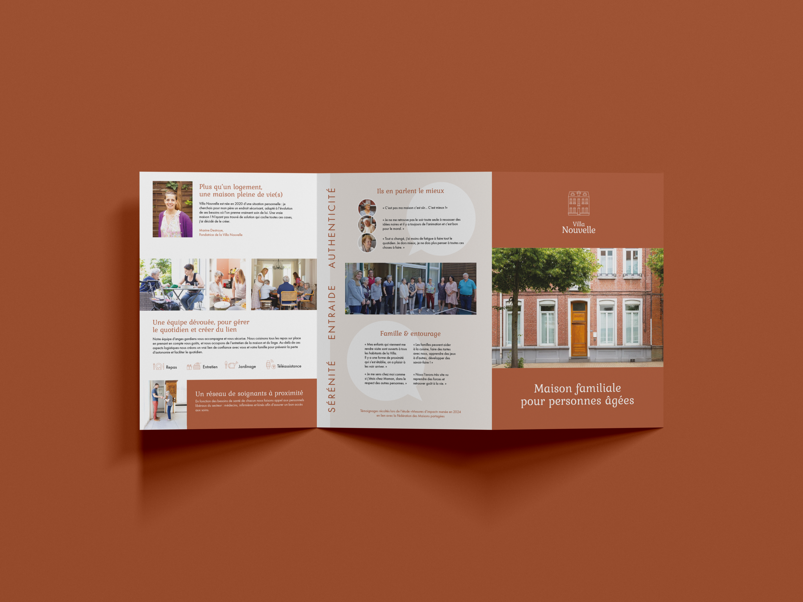 Design graphique de brochure