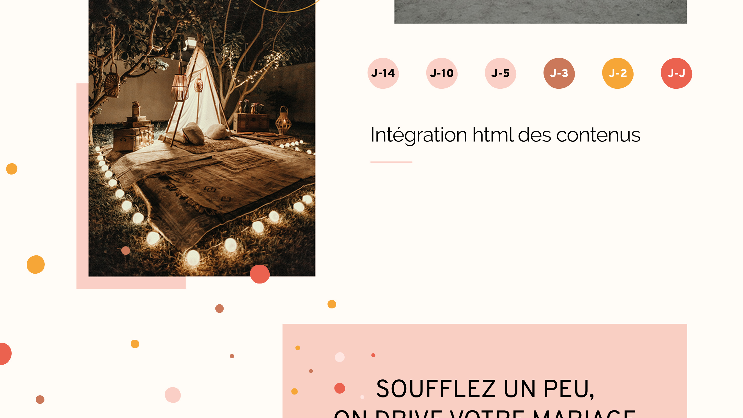 Design graphique de formes et de pictogrammes