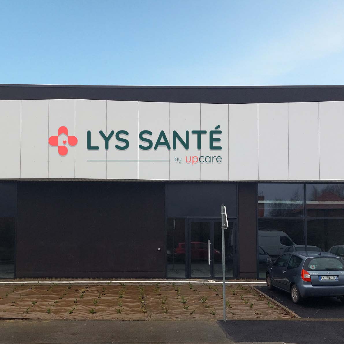 Enseigne pour maisonde santé, création de logo