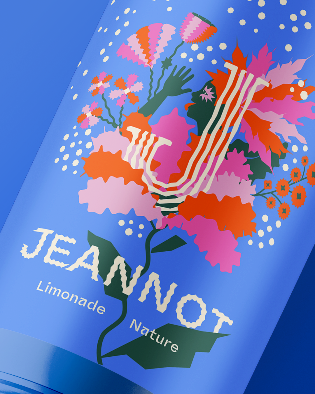 Illustration pour une étiquette de limonade artisanale goût nature