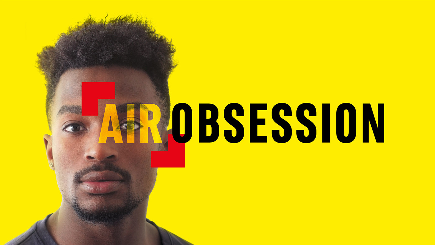 Concept créatif design Nike Air Obsession